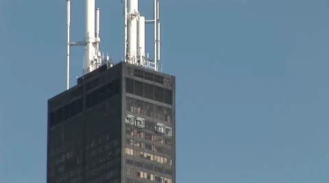 Chicago Willis Tower 動画素材 8620817