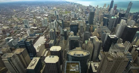 Chicago Willys Tower Video stock 93095626