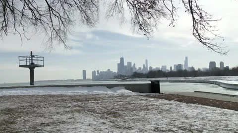 Chicago Winter 3 Stock Footage 22774832
