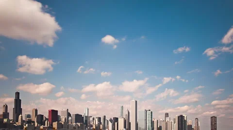 Chicago2 skylineClouds 03 Видео 944214