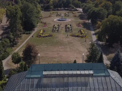 Chicago's City and Park 库存影片 80311435