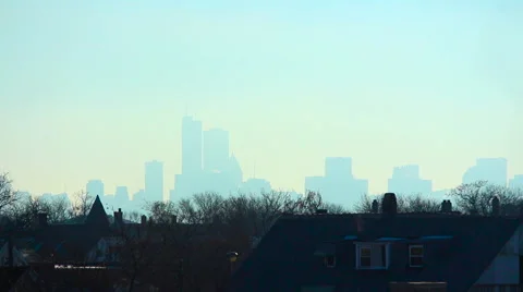 ChicagoSkyline Prepped Stock Footage