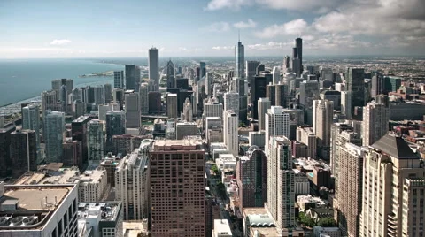 Chicagoskyline timelapse Видео 948580