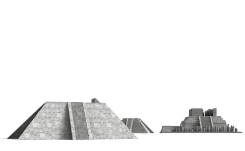 Chichen itza 11 Stock Illustration