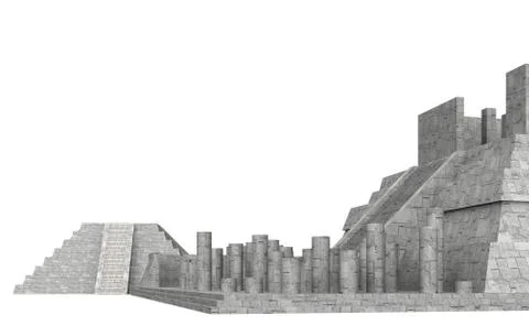Chichen itza 13 Stock Illustration