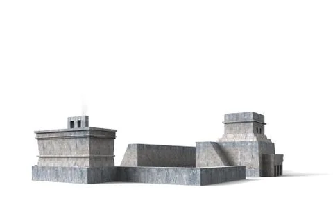 Chichen itza 6 Stock Illustration