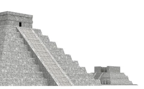 Chichen itza 8 Stock Illustration