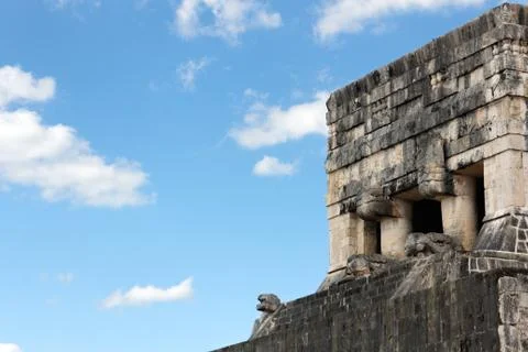 Chichen Itza Ball Game Stock Photos