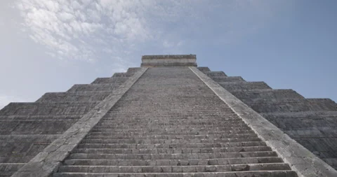 Chichen Itza up close with cinematic movements Stock Footage 240756201