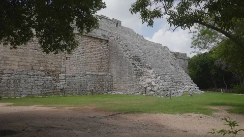 Chichen Itza, historical ruins of ancient civilization of Maya Video stock 74444253