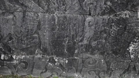 Chichen Itza, historical ruins of ancient civilization of Maya Stock Footage 74467931