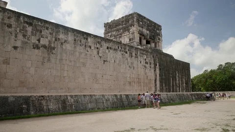 Chichen Itza, historical ruins of ancient civilization of Maya Vidéo 74470651
