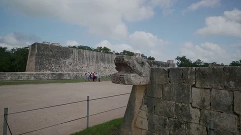 Chichen Itza, historical ruins of ancient civilization of Maya Video stock 74482792