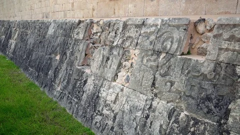 Chichen Itza, historical ruins of ancient civilization of Maya Video stock 74483071