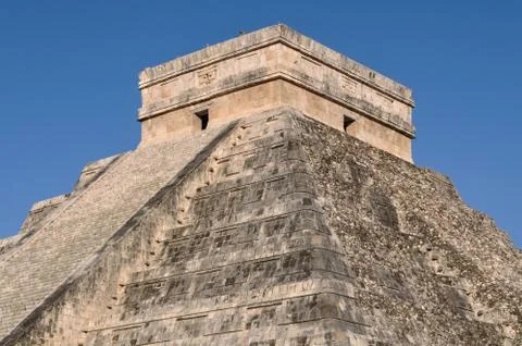 Chichen itza mayan ruin Stock Photos