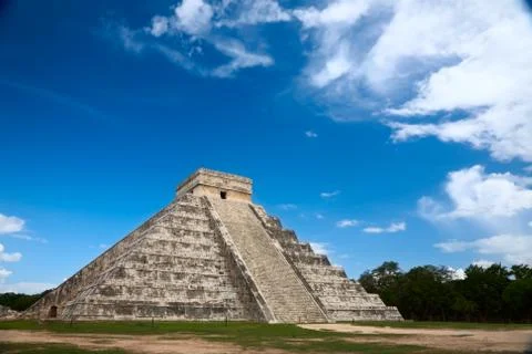 Chichen itza, mexico, one of the new seven wonders of the world Foto stock