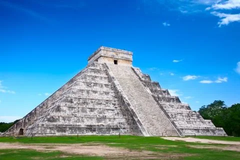 Chichen itza, mexico, one of the new seven wonders of the world Foto stock