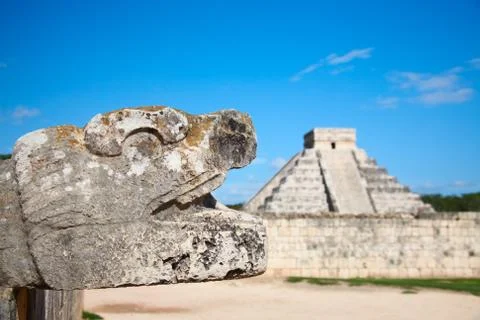 Chichen itza, mexico, one of the new seven wonders of the world Foto stock