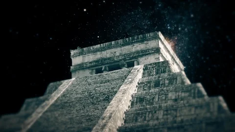 Chichen Itza At Night Vidéo 107445071
