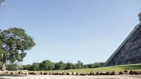 Chichen Itza Pyramid Stock Footage 11063756