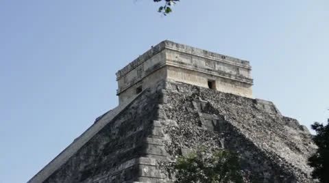 Chichen Itza Pyramid Stock Footage 11064408