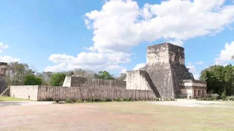 Chichen Itza Pyramide in Yucatan, Mexico. Video stock 173192525