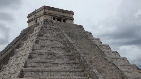 Chichen itza pyramids in mexico Stock Footage 82782633