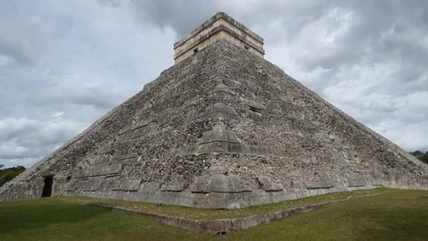 Chichen itza pyramids in mexico Stock Footage 82782932