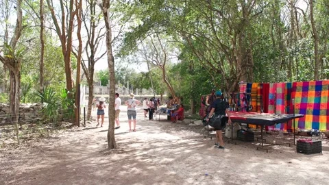 Chichen Itza Pyramids in Yucatan, Mexico. Stock Footage 173188008