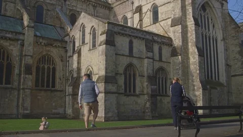 Chichester Cathedral in Summer Stock Footage 79181574