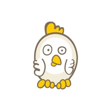 Chick icon Stock Illustration