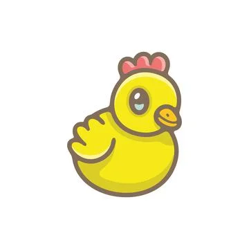 Chick icon Stock Illustration