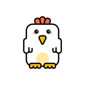 Chick icon Stock Illustration