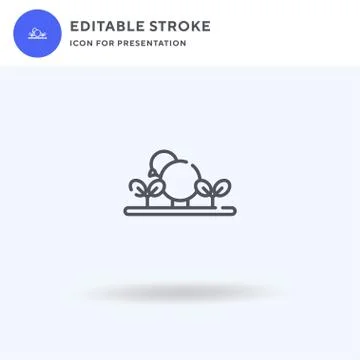 Chick icon vector, filled flat sign, solid pictogram isolated on white, logo Stock Illustration