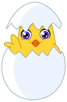 Chick Illustrazione stock