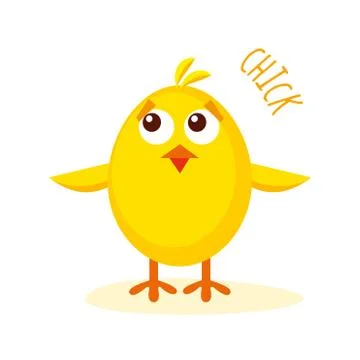 Chick vector illustration Stock Illustration