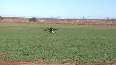 Chickasha Farm Flights Stock Footage 38287647