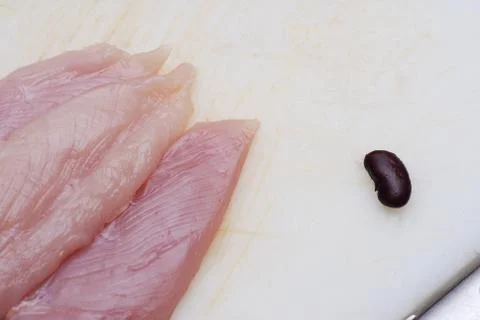 Chicken and bean Stock Photos