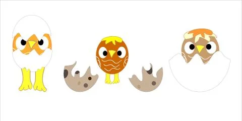 Chicken, animal vector Stock Illustration