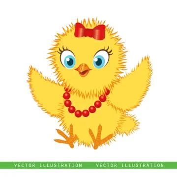 Chicken baby Stock Illustration