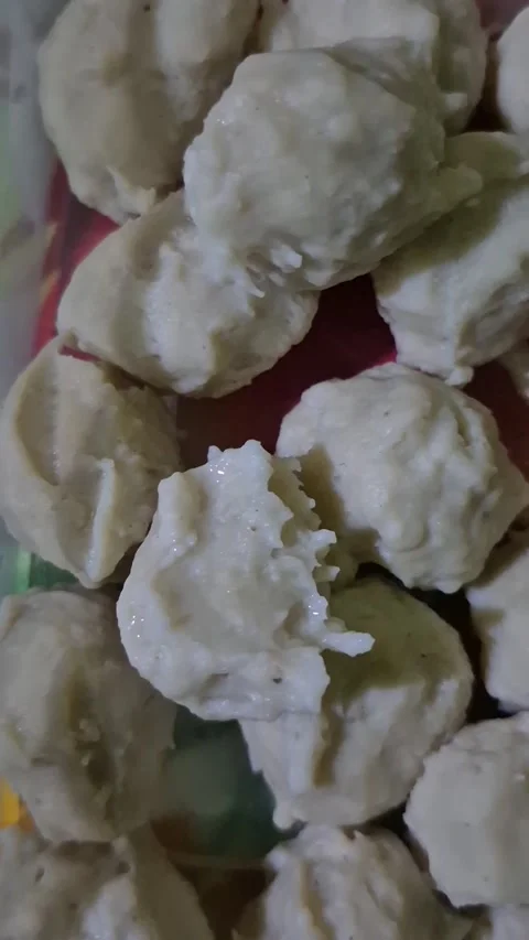 Chicken balls Stock Footage 320756827