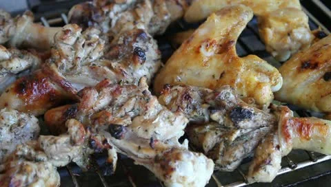 Chicken barbecue Video stock 11204494