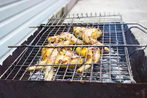 Chicken Barbecue Foto stock