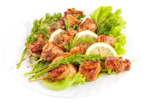 Chicken Barbecue Stock Photos