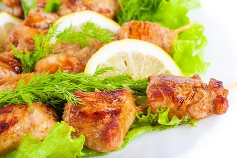 Chicken Barbecue Stock Photos