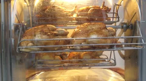 Chicken BBQ Stock Footage 10734104
