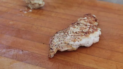Chicken being cut. Stock-Footage 68797486