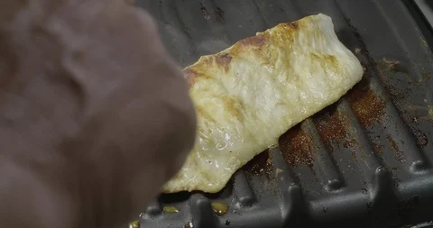 Chicken being grilled Stock Footage 92171831