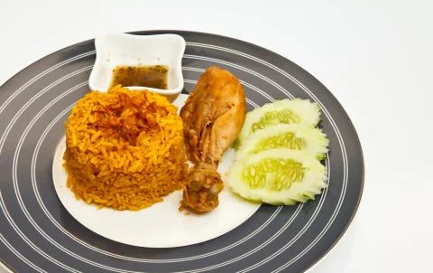 Chicken biryani Stock Photos