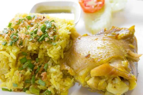Chicken biryani Stock Photos